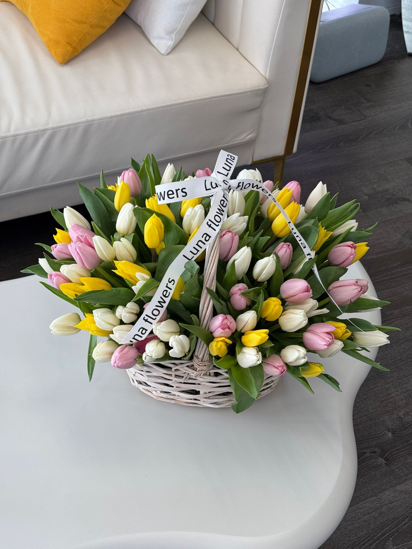 Tulips Basket