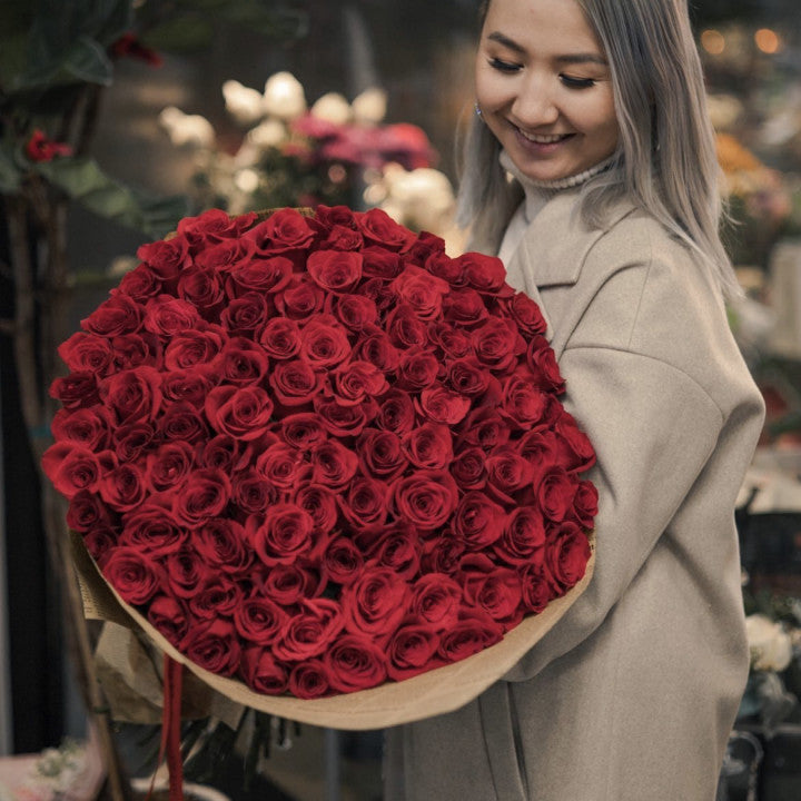 101 rosas rojas