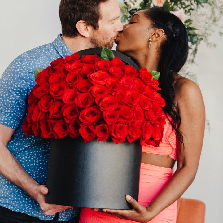 Caja redonda extra grande