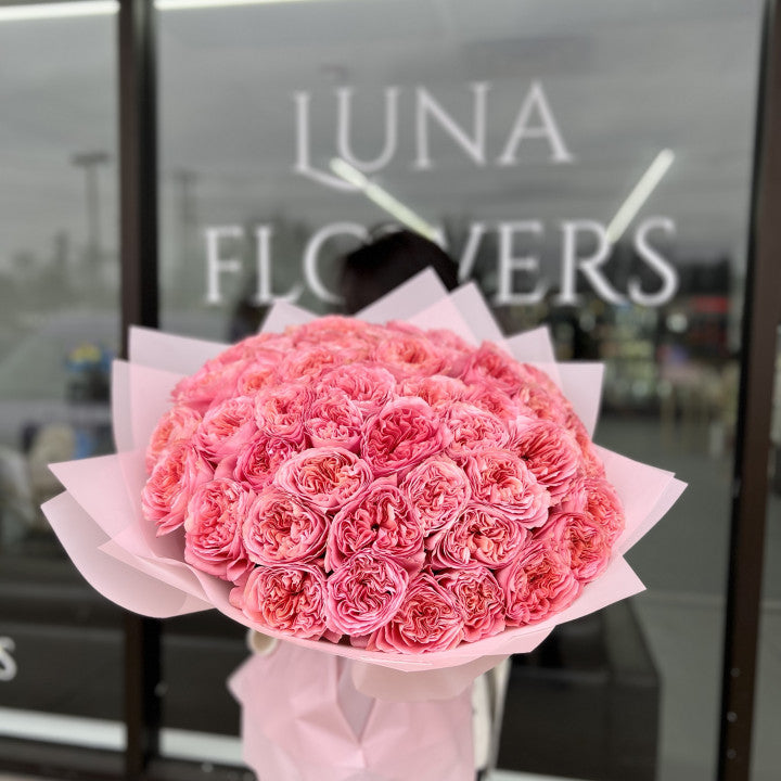 Candy Pink X-Pression Roses – Luna Flowers Chicago